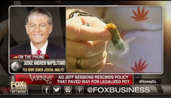 Judge Napolitano on Fallout From Jeff Sessions Legal Pot Crackdown